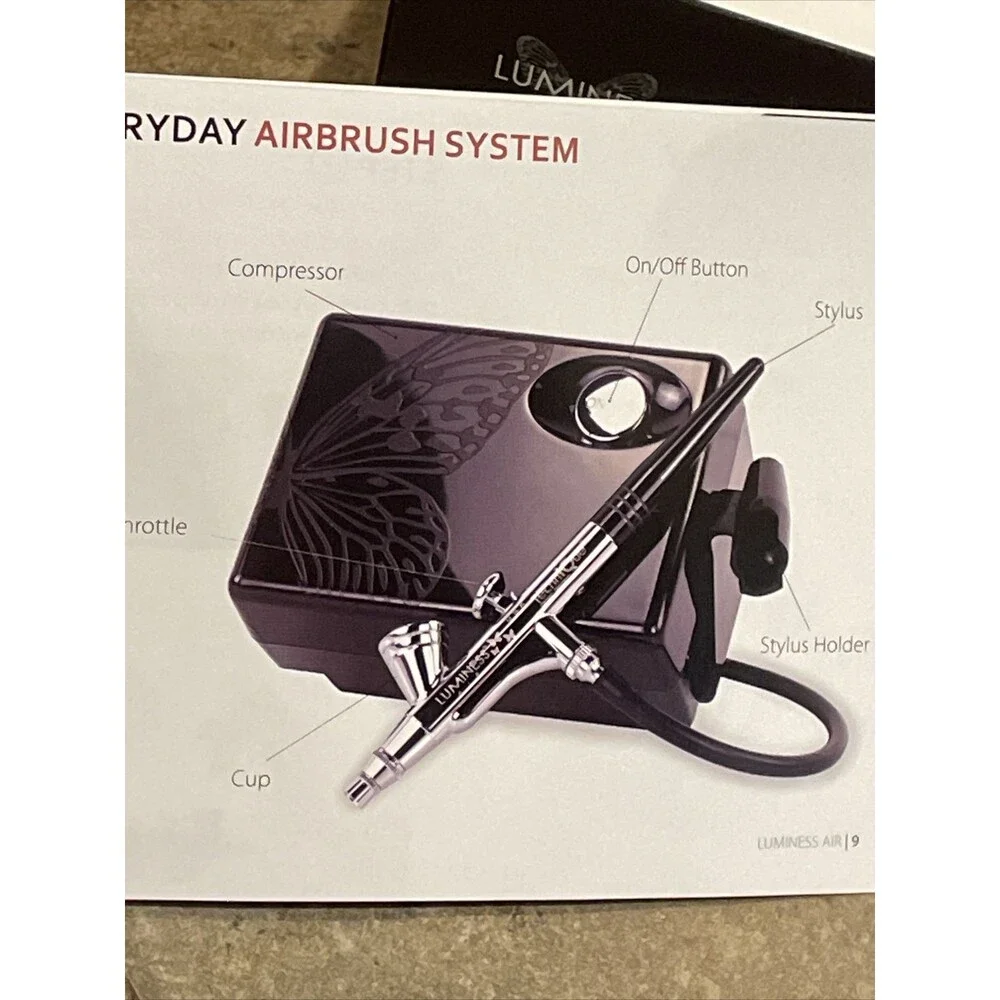 LUMINESS AIR Premium Airbrush Cosmetics Signature System PC-250 New Open Box
